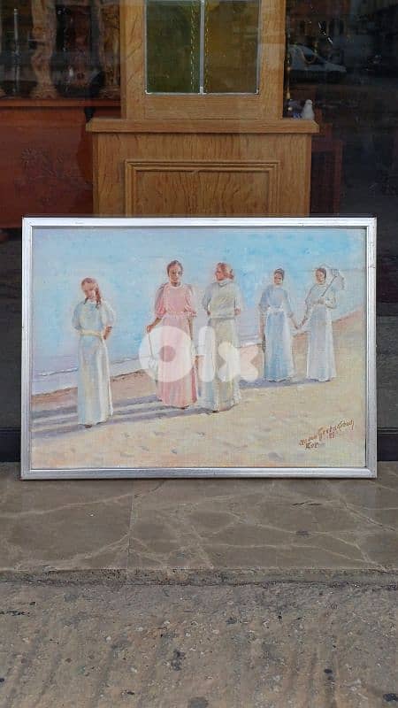 لوحة رسم زيتي 2