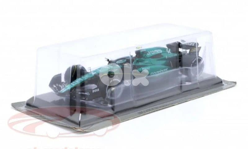 F. Alonso Aston Martin AMR 23 (F1 2023) diecast car model 1;24 6