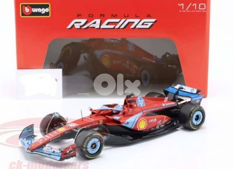 C. Leclerc  Ferrari SF,-24 (GP Miami 2024) diecast car model 1;18 0