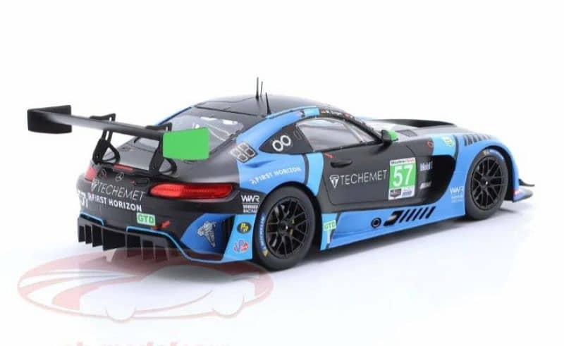 Mercedes AMG GT3 (24h Daytona 2021) diecast car model 1;18 3