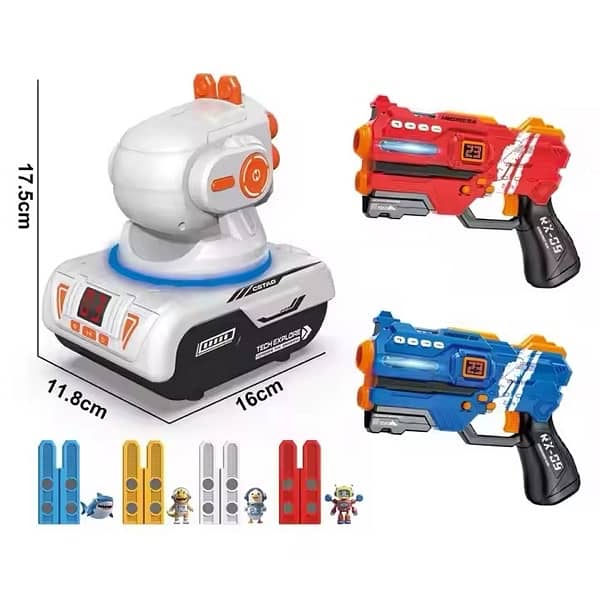 Laser Tag Arcade Game – 2 Guns – Multiplayer Kids Shooting Game 4