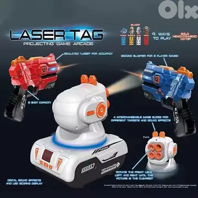 Laser Tag Arcade Game – 2 Guns – Multiplayer Kids Shooting Game