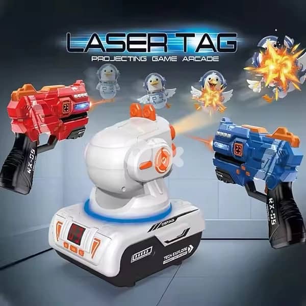 Laser Tag Arcade Game – 2 Guns – Multiplayer Kids Shooting Game 7