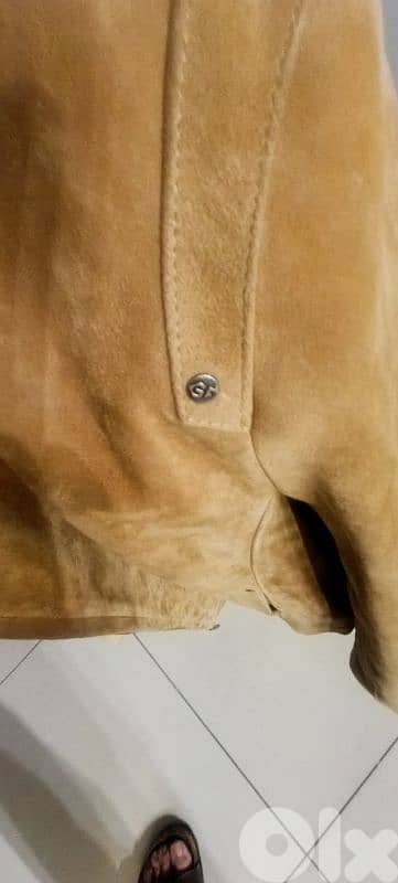 Genuine suede leather jacket 5