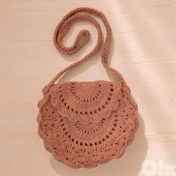 handmade crochet boho bag 0