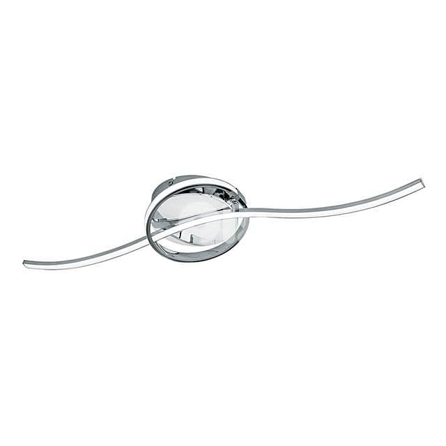 EGLO Selvina LED Ceiling Light – Modern Ribbon Design, Warm White 0