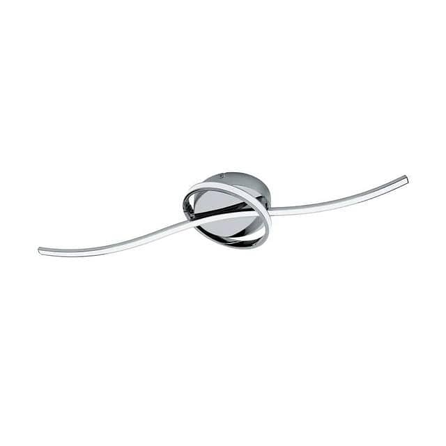 EGLO Selvina LED Ceiling Light – Modern Ribbon Design, Warm White 1