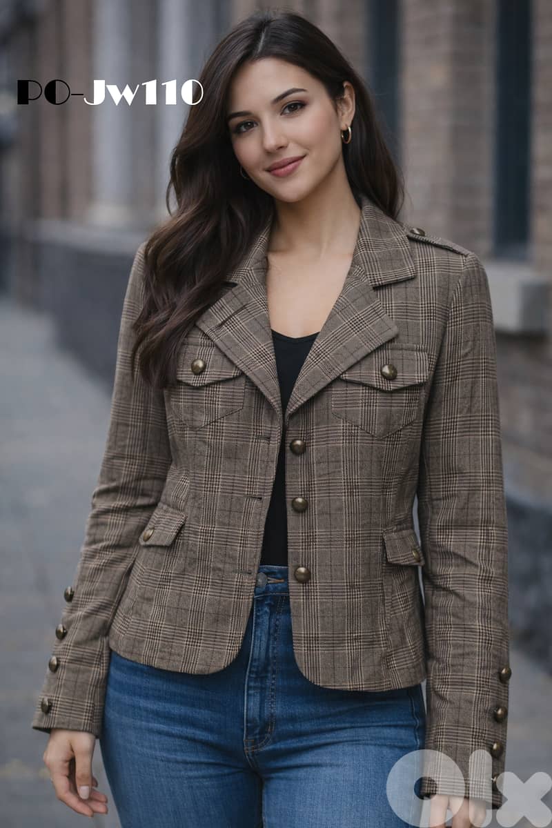 Female European Jackets & Blazer 10
