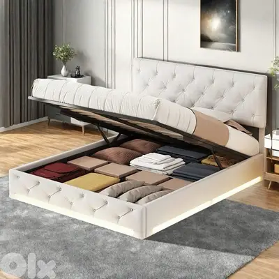 bed with storage