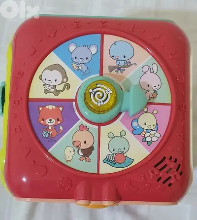 baby game Sort & Discover Activity Cube  like new 7 $ beyrot ashrafiye