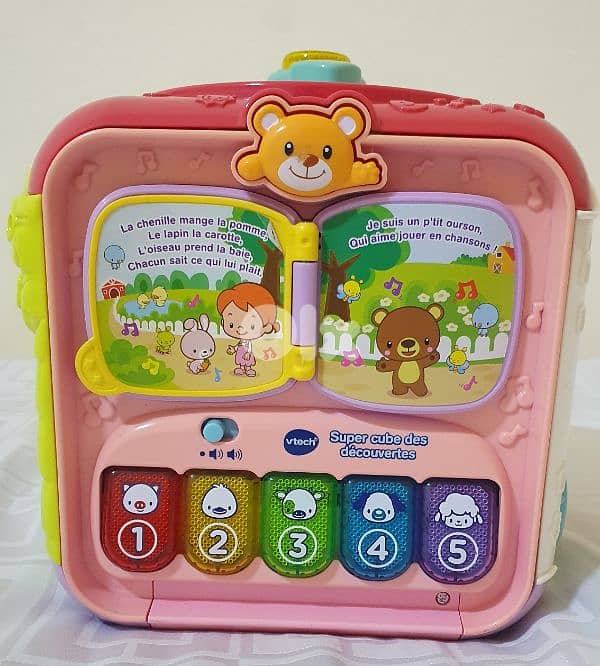 baby game Sort & Discover Activity Cube  like new 7 $ beyrot ashrafiye 1