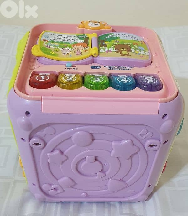 baby game Sort & Discover Activity Cube  like new 7 $ beyrot ashrafiye 3