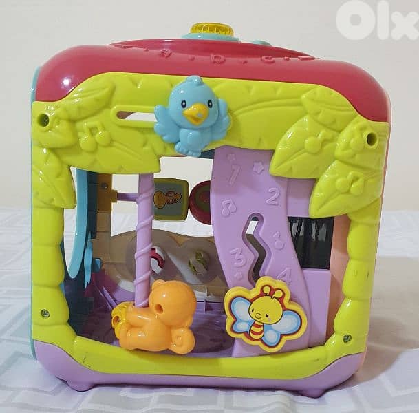 baby game Sort & Discover Activity Cube  like new 7 $ beyrot ashrafiye 4
