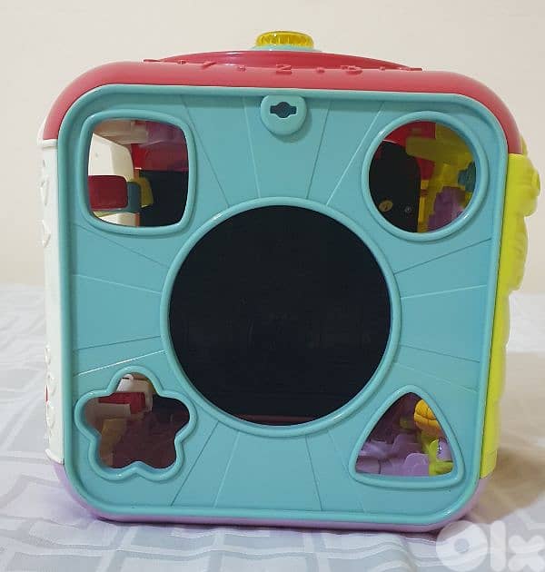 baby game Sort & Discover Activity Cube  like new 7 $ beyrot ashrafiye 5