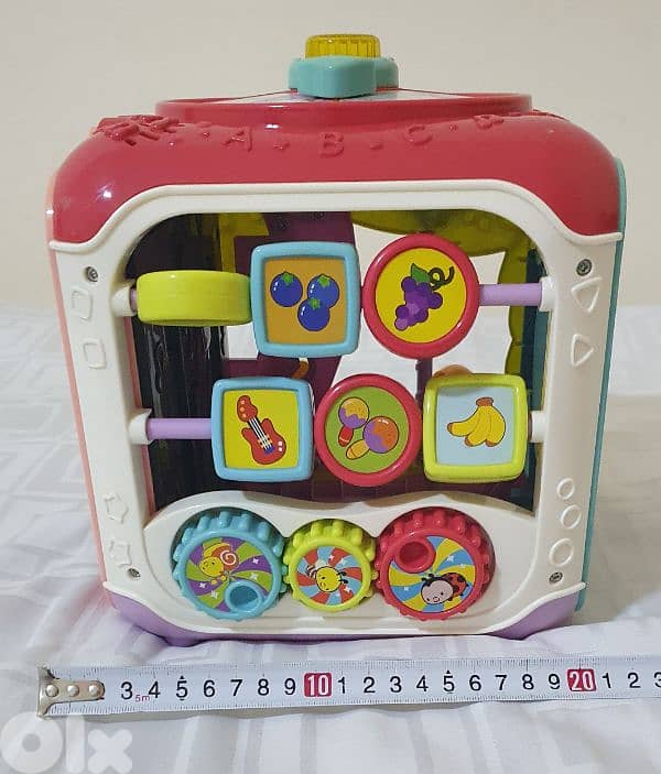 baby game Sort & Discover Activity Cube  like new 7 $ beyrot ashrafiye 7