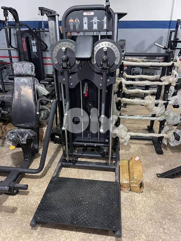 Standing lateral raise and chest clip machine new 2