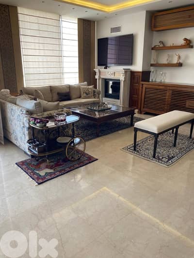 شقة فخمة للبيع في الليرزة Furnished apartment for sale in Yarzeh