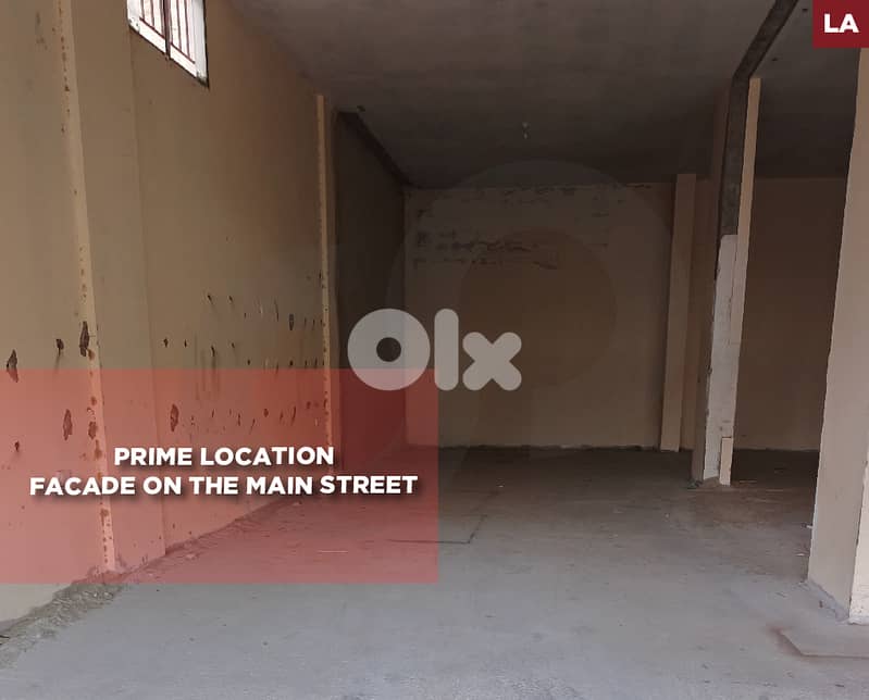 Prime location - Facade on the main street- Kffareman  REF#LA130665 0
