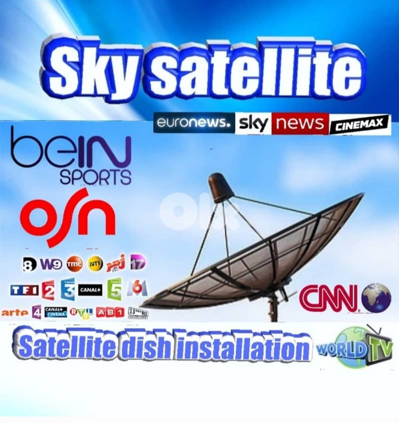 SKY-SAT EU-R77 satellite 0