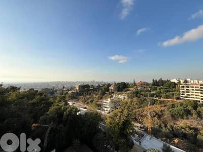 Apartment for Sale +balcony & splendid view/Yarzeh / شقة للبيع في يرزة