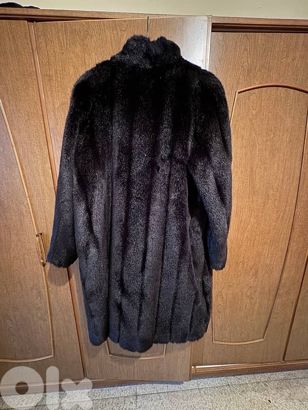 synthetic fur coat 1