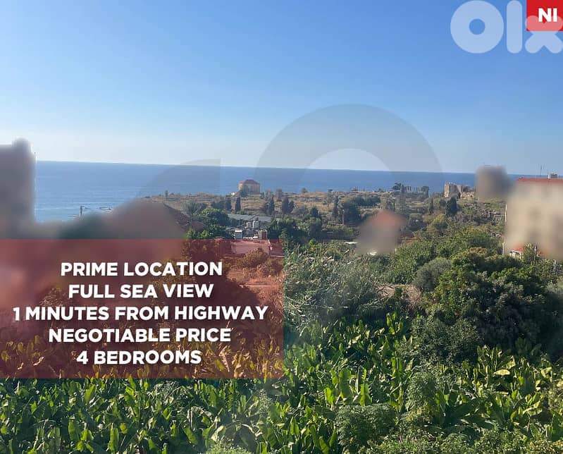 Duplex, sea view, prime location, jbeil/جبيل REF#NI128142 0