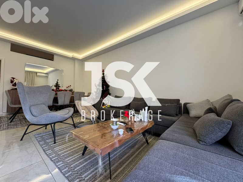 L19979 - Decorated High-End Apartment For Sale in Mansourieh 0