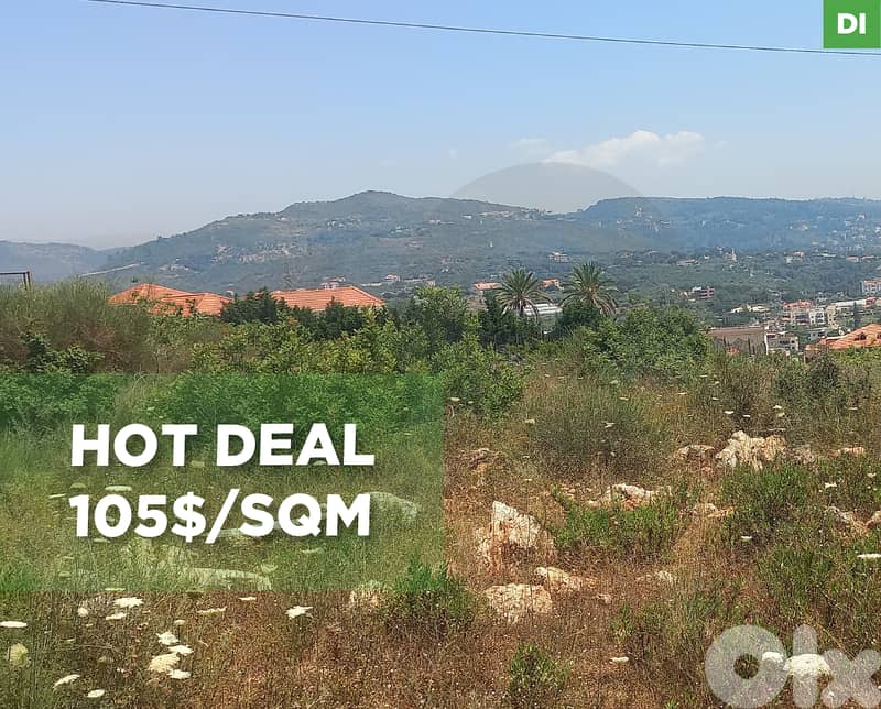 5002 SQM Land for Sale in Dibbiyeh - Tallit El Radar REF#DI130387 0