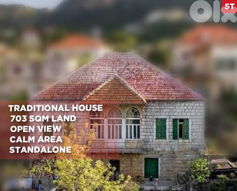 A Stand Alone Old Traditional House in Ghazir REF#ST116732 0