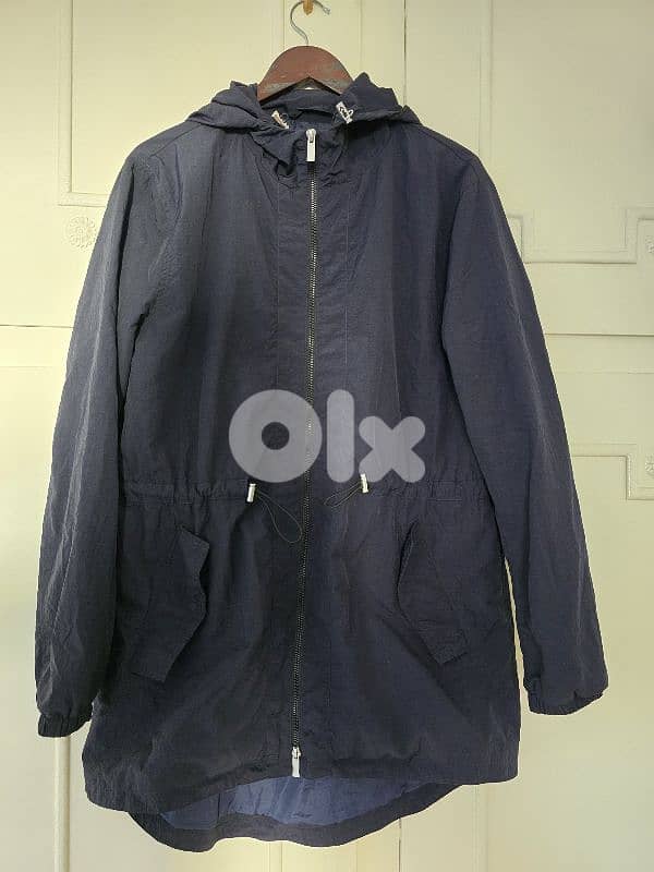 Hooded coat size M 0