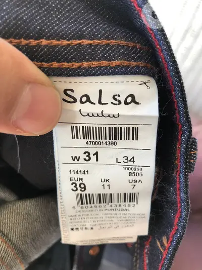 Salsa Jeans Original Tapered Lima Rinse Wash W31 L34