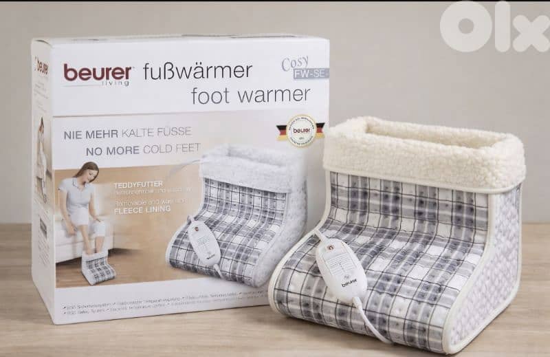 Beurer FW SE special edition Cosy Grey_white  Foot Warmer/4$delivey 0