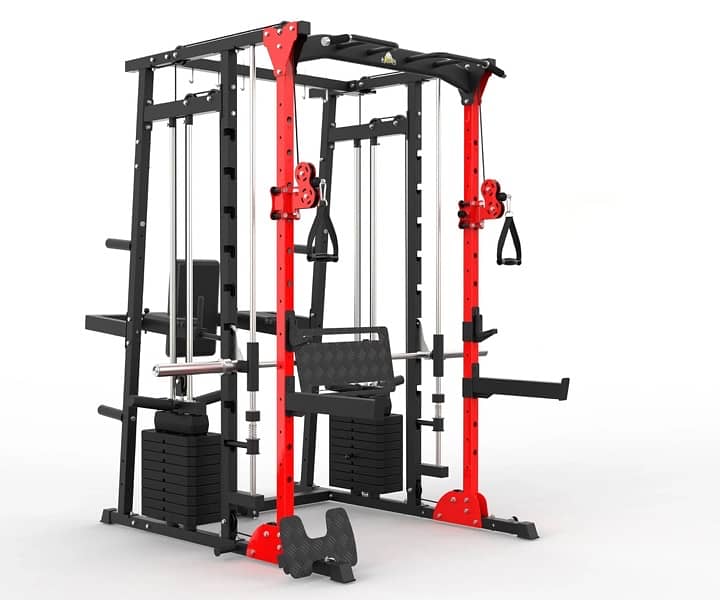 Multifunctional machine new smith squat leg press t bar in one machine 0