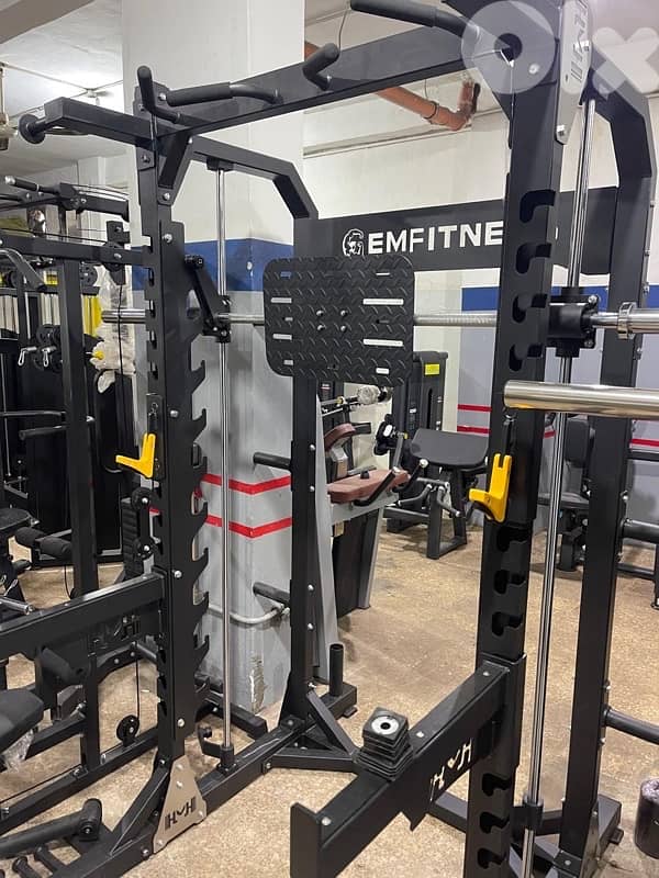 Multifunctional machine new smith squat leg press t bar in one machine 2