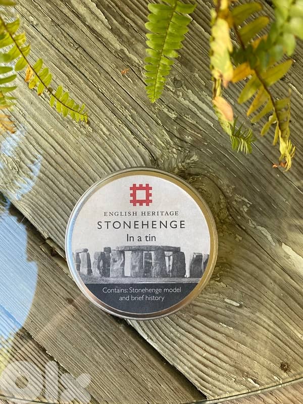 English Heritage Stonehenge Model in a Tin 0