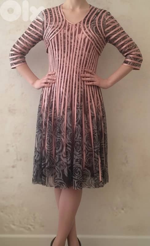 Pink Party Dress 0
