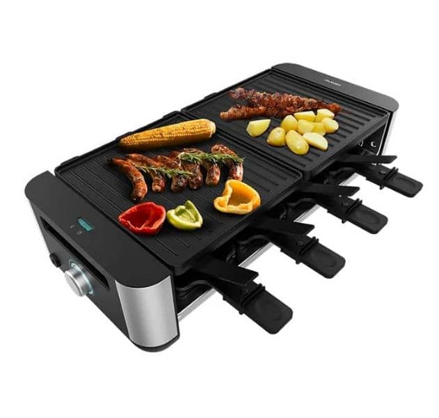 Raclette grill. 0
