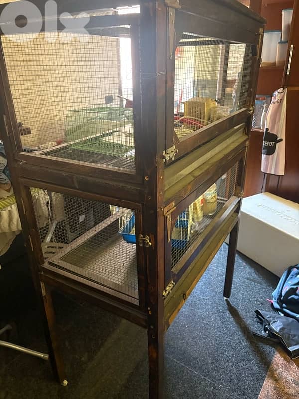 wooden bird crate 0