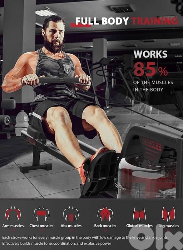 Rowing machine 1