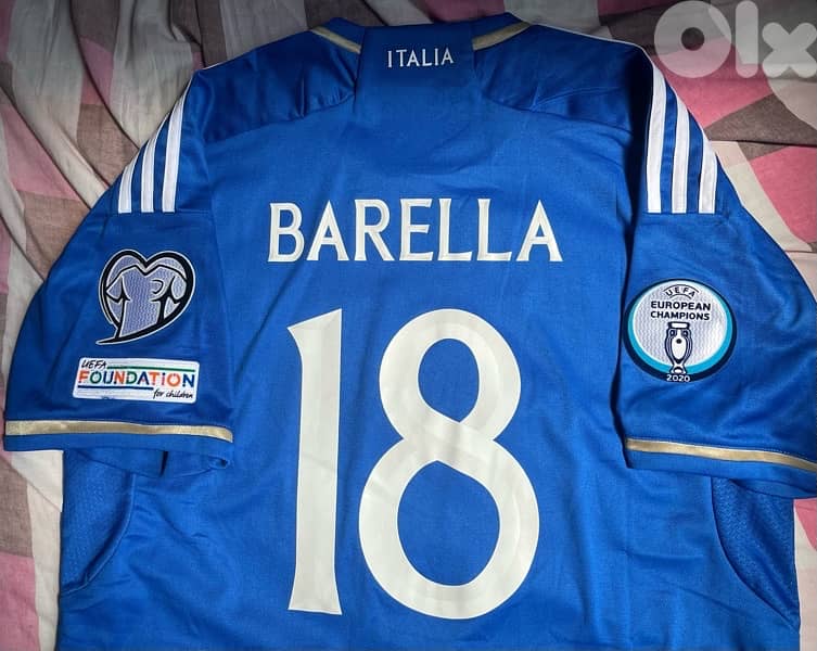 italia 2022 barella adidas jersey,winner badge European champions 2020 1