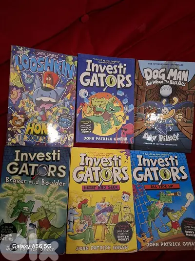Investigators and Looshkin and Dog man