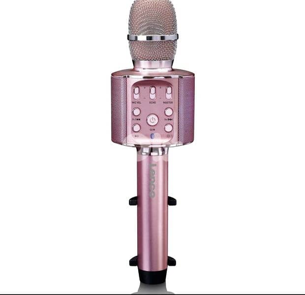Lenco BMC-090PK Karaoke Microphone with Speaker Rose Gold /4$ delivery 0
