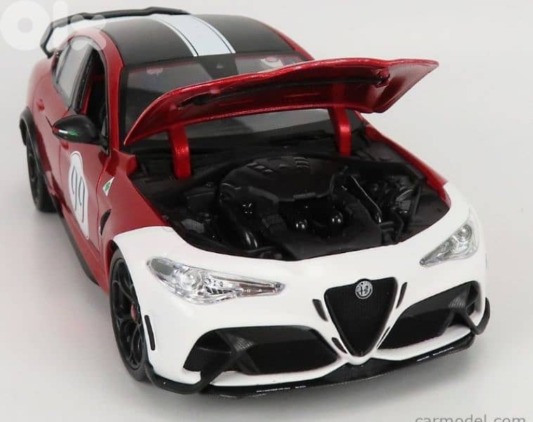 Alfa Romeo Giulia GT-AM 2020 diecast car model 1;18 7