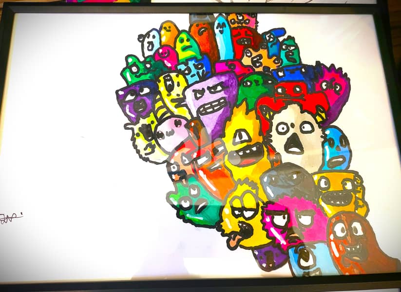 Monster doodle 0