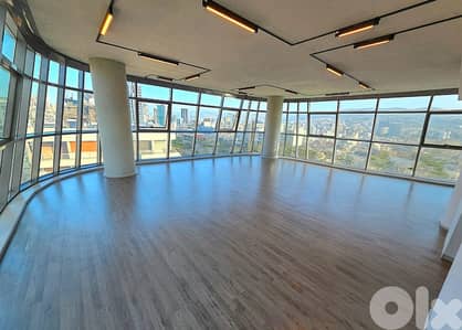 Prime location Luxurious Office in Badaro with panoramic city view