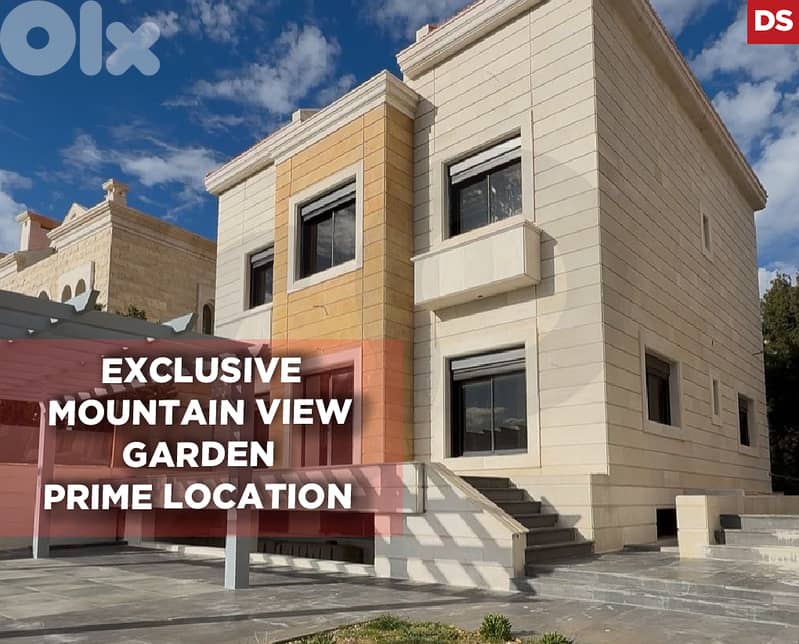 luxurious gated community, view, garden, jezzine/جزين REF#DS130735 0
