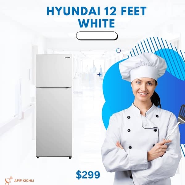 Campomatic Hyundai 12 Feet White/Stainless 1