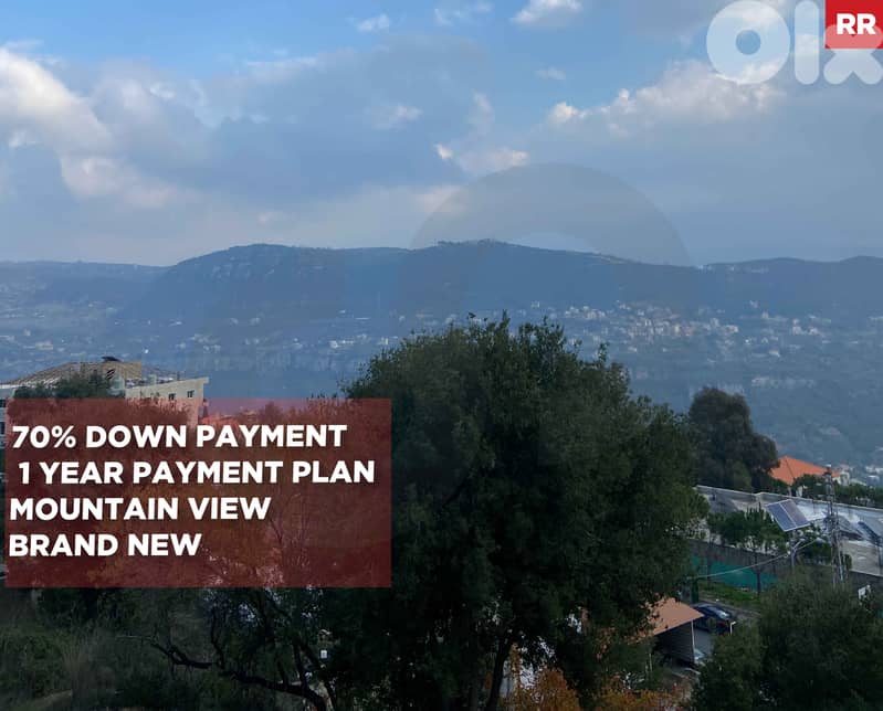 Baissour,Aley | mountain view| Calm Neighborhood ! REF#RR130743 ! 0