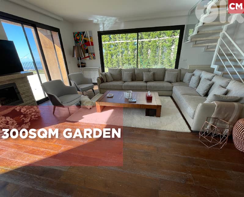 Duplex, garden, prime area, faqra club/فقرا REF#CM130756 0
