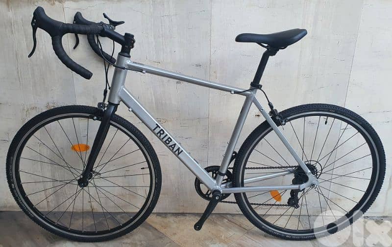 Triban Road bike size L 7 speed Aluminium bike 1